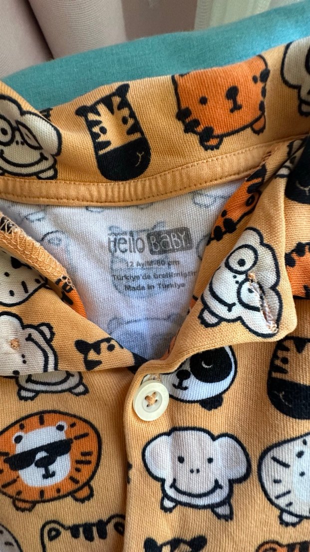 Erkek bebek pijama takımı 12 ay -1 yaş - Görsel 2