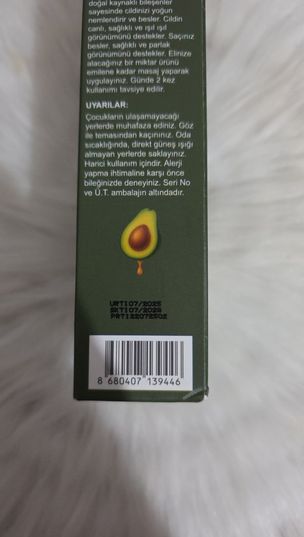 Escabel Avokado Yağı Yüz & Vücut Serumu 100ml - Görsel 3
