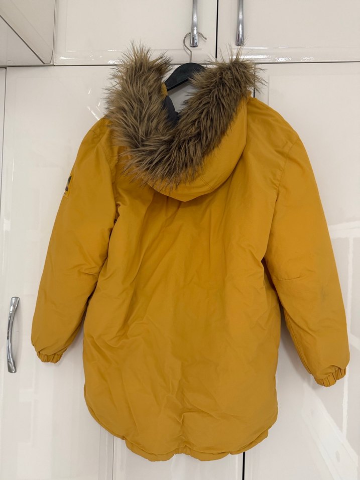 Zara Kürklü 11-12 yaş şişme mont - Görsel 4
