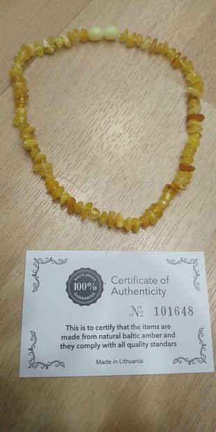 Diğer Kampanya cocuk kehribar kolye