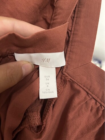 s Beden kahverengi Renk H&M tulum