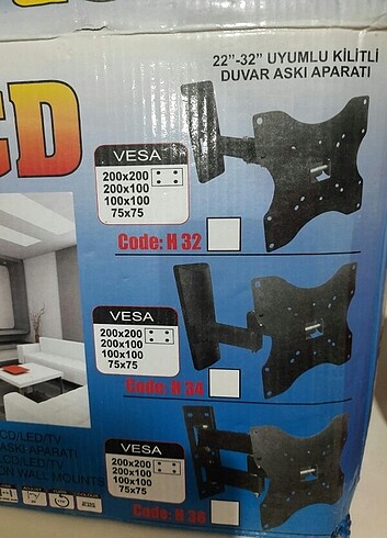 Diğer Tv tutucu