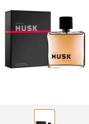 Avon Musk vulcain erkek parfüm 