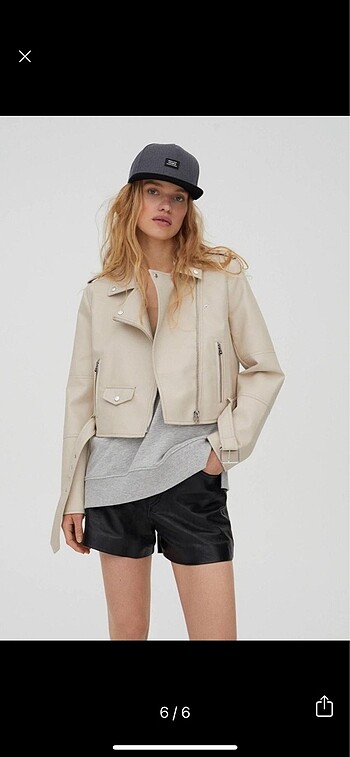 Pull and Bear Pull bear deri ceket