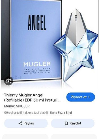 Thierry Mugler koku mutfağı muscent F138