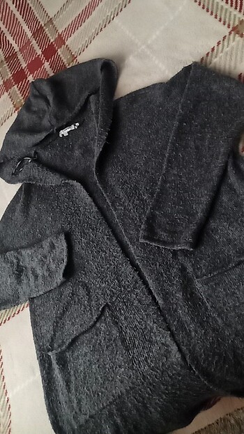 xl Beden Kapşonlu Hırka