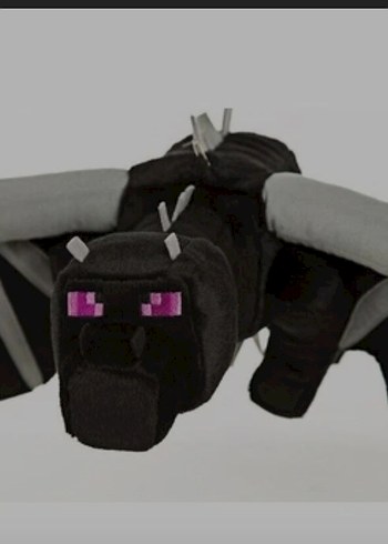 Beden Siyah Ejderha Grande peluche Minecraft Mojang Jinx DRAGON