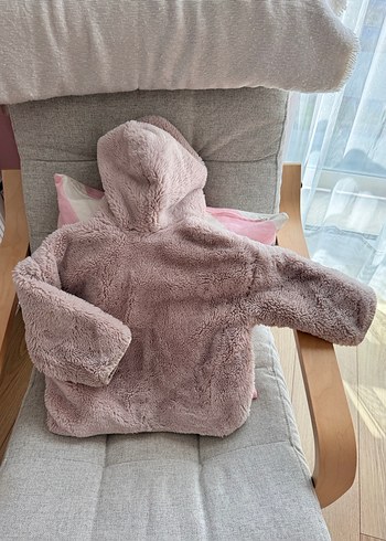 Zara Zara peluş kürk kız çocuk mont