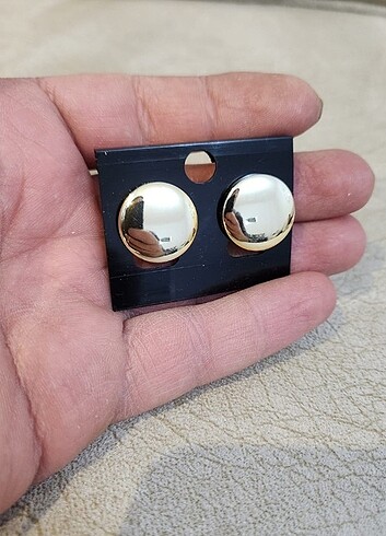 Clipsli vintage küpe 