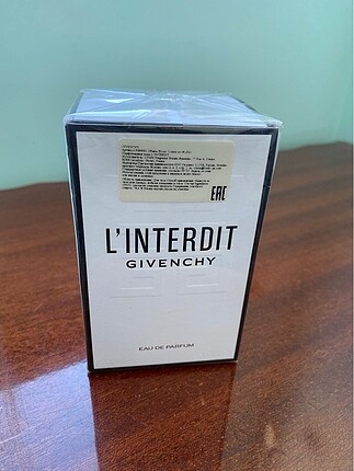Orjinal Givenchy L?interdit parfüm 50 ml