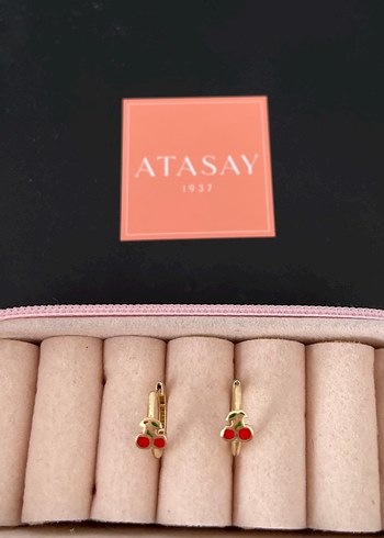 Atasay çocuk bebek küpesi