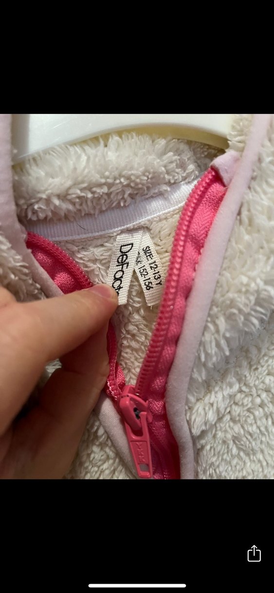 Kız çocuk polar hırka - Görsel 3