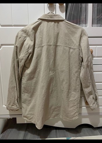 Unisex çocuk kadife gömlek - Görsel 2