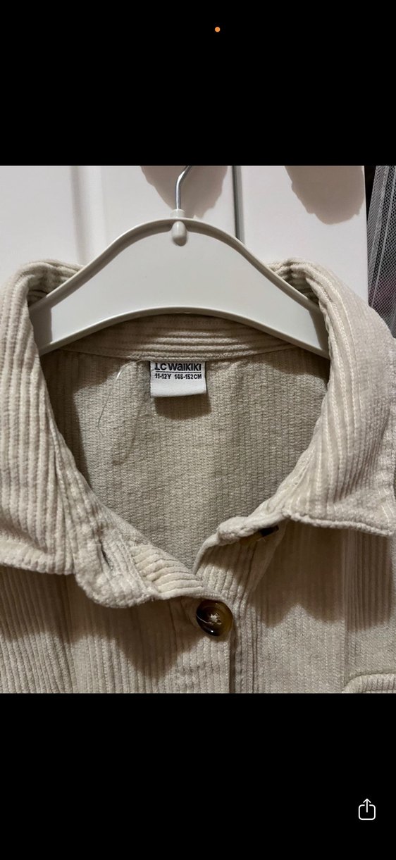 Unisex çocuk kadife gömlek - Görsel 3