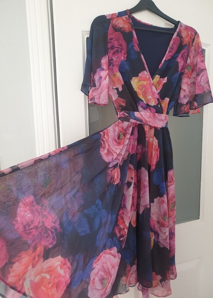 Yaslik diz üstü  elbise - Görsel 2