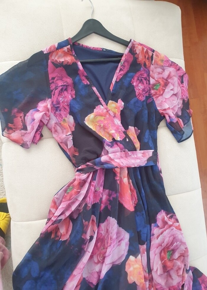 Yaslik diz üstü  elbise - Görsel 5