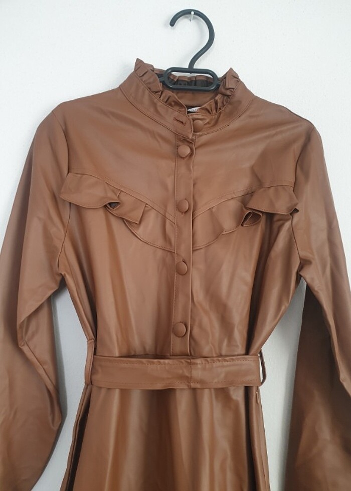 Deri elbise - Görsel 4