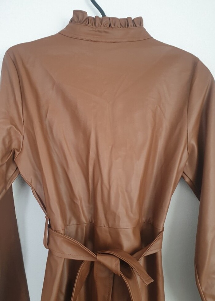 Deri elbise - Görsel 5