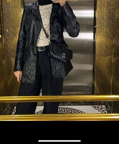 Trendyol & Milla Deri blazer ceket