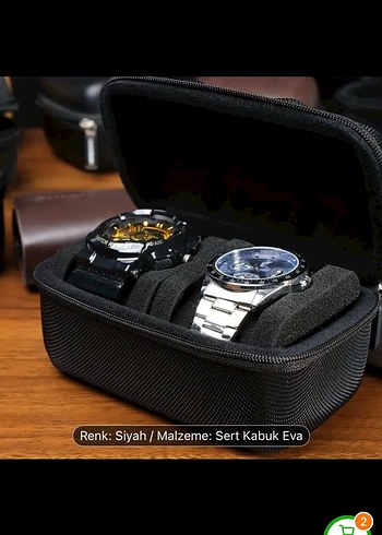2 Li saat saklama ve koruma çantası - Görsel 2