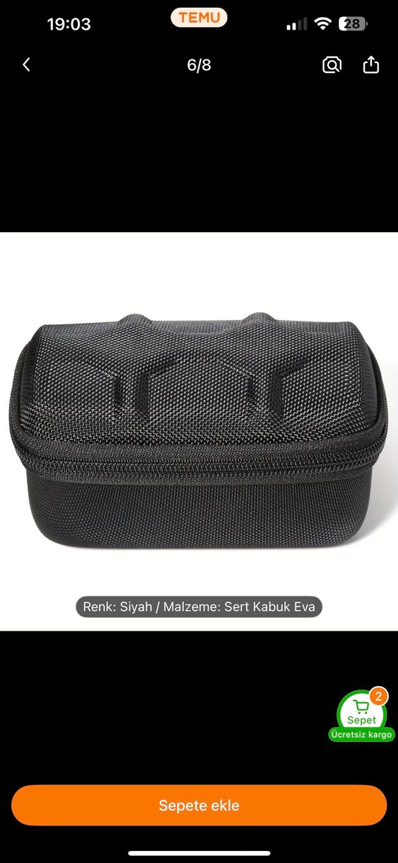 2 Li saat saklama ve koruma çantası - Görsel 3