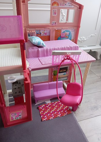 barbie muhteşem malibu eviiki katlı - Görsel 6