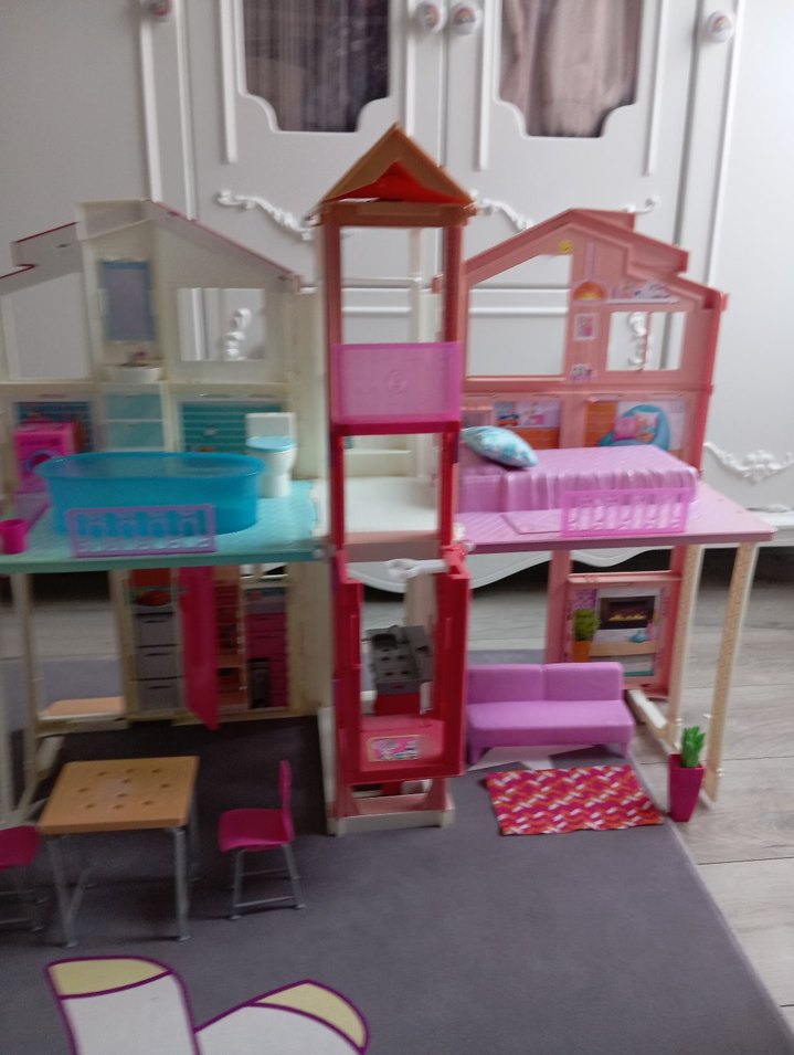 barbie muhteşem malibu eviiki katlı - Görsel 5