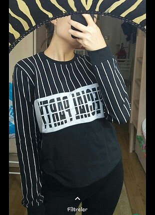 Siyah erkek sweatshirt