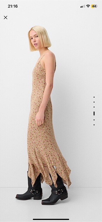 s Beden bershka vintage elbise