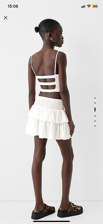 m Beden bershka mini etek