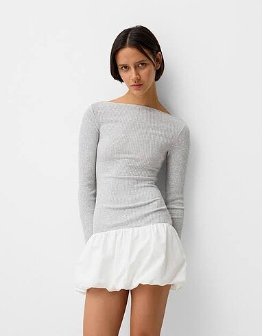 Bershka bershka balon elbise