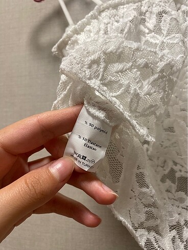 xs Beden dantelli bralet