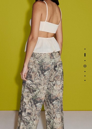 s Beden bershka etiketli rustik top