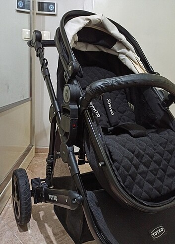 15-36 kg Beden siyah Renk Yoyko travel sistem bebek arabası