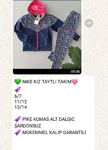 12-13 Yaş Beden çeşitli Renk #nike işlemeli takım