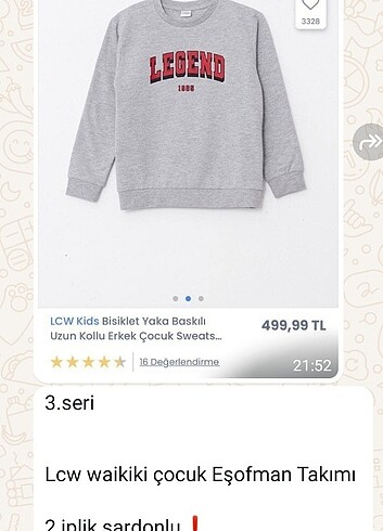6 Yaş Beden gri Renk #lcwaikiki eşofman takımı