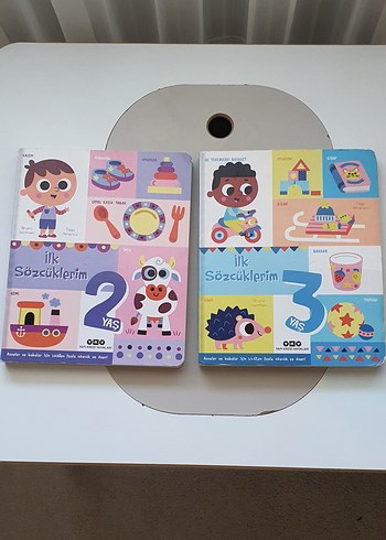 İlk Sözcüklerim 2 ve 3 Yaş Kitap Seti