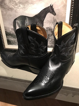 38 Beden Tony Lama marka Teksas orjinal kovboy çizmesi 