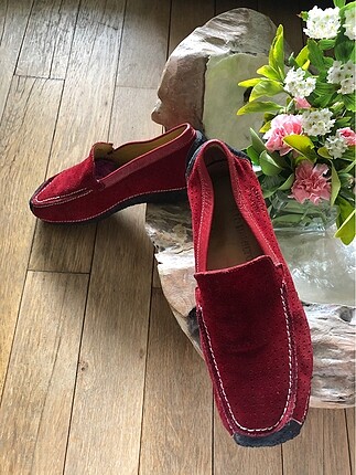 Melvın&Hamılton 37 kırmızı süet ayakkabı