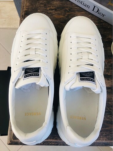 Versace Orijinal Versace beyaz sneakers