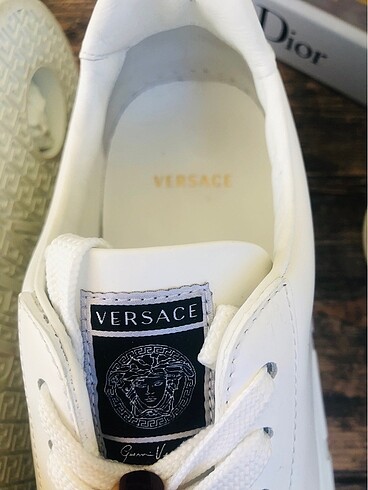 41 Beden Orijinal Versace beyaz sneakers