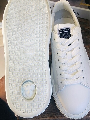 41 Beden beyaz Renk Orijinal Versace beyaz sneakers