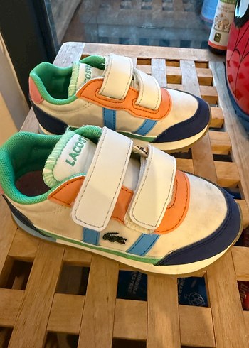 24 Beden Lacoste Çocuk 24 Numara Spor Ayakkabı