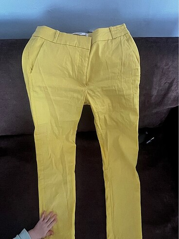 Mango Sarı pantolon