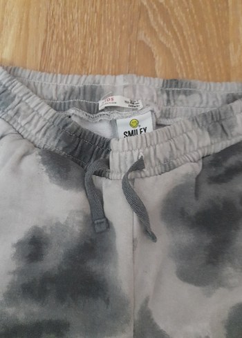 kız Çocuk Gri Batik Denim Pantolon - Görsel 3