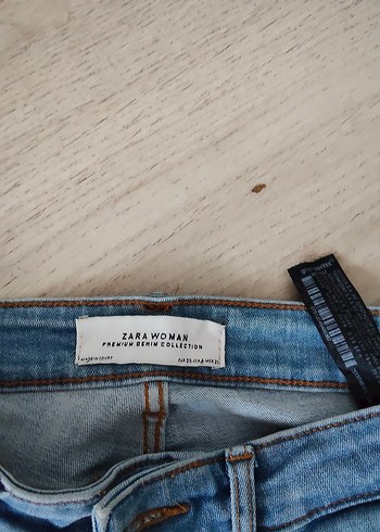 Mavi Renk Kadın Rahat Kesim Denim Jean - Görsel 5