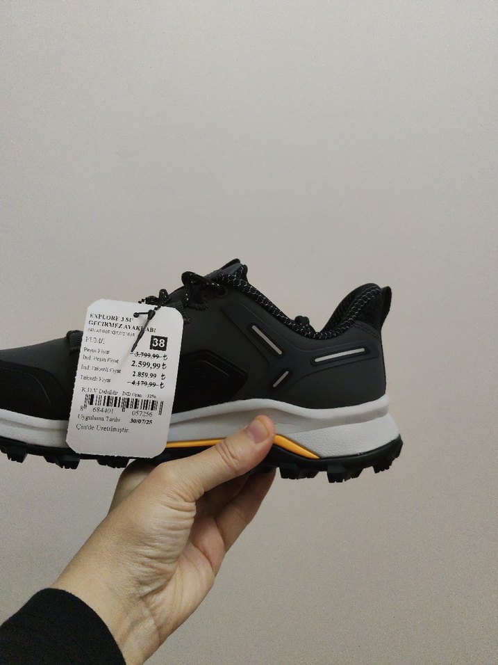 Erkek füme Spor Ayakkabı - Görsel 2