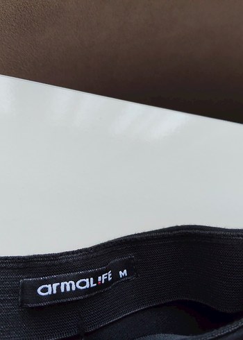 Siyah Pilili Midi Kadın Etek - Görsel 3