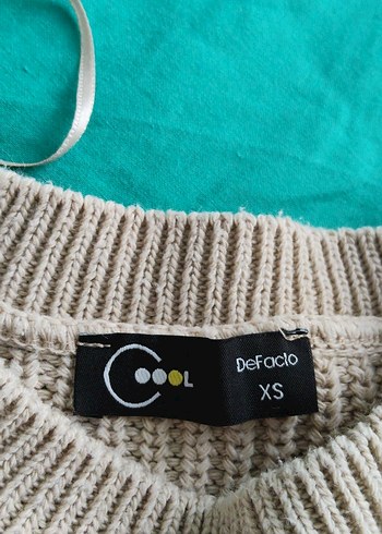 Bej Triko Kadın Kazak - Görsel 4