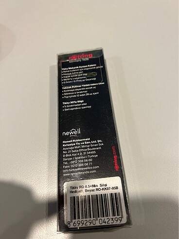 xs Beden Rotring Kalem